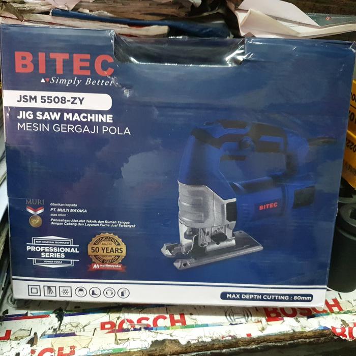 Gambar BITEC JIGSAW Variable Speed JSM 5508-ZY Mesin Gergaji Pola Prof Serie dari Global Tehnik Mart undefined Tokopedia