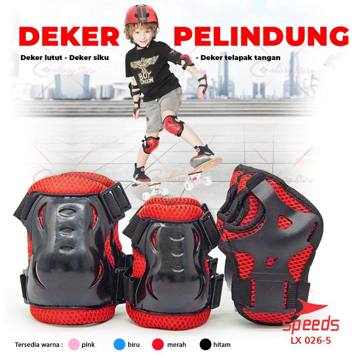 Gambar Dekker Protector Pelindung Inline Set Power Aosite Barang Impor murah - Merah dari Calary Toys undefined Tokopedia