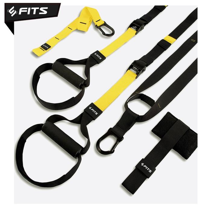 Gambar SFIDN FITS Premium TRX Power Suspension Trainer | Workout Crossfit - Kuning, Basic dari Sfidn undefined Tokopedia