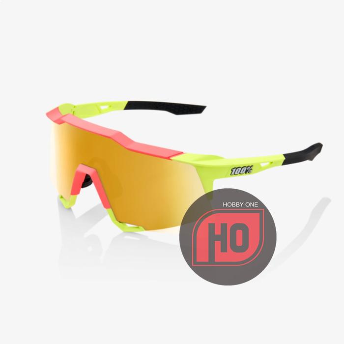 Gambar SPEEDCRAFT 100% Matte Washed Out Neon Yellow - Kacamata Sepeda dari Hobby One Specialty undefined Tokopedia