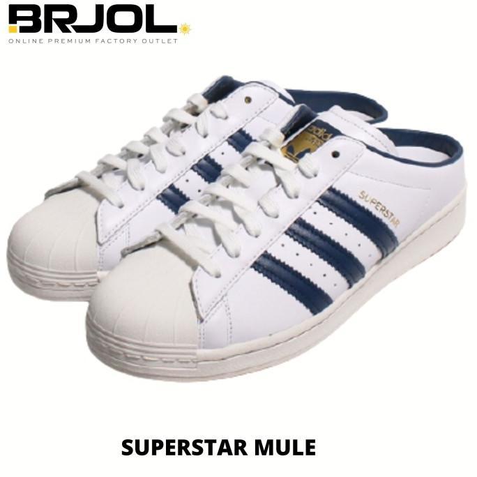 Jual Sepatu Sneaker Kasual Pria Original Adidas Superstar Mule Fx5859 White  - Kota Bekasi - torangdunia | Tokopedia