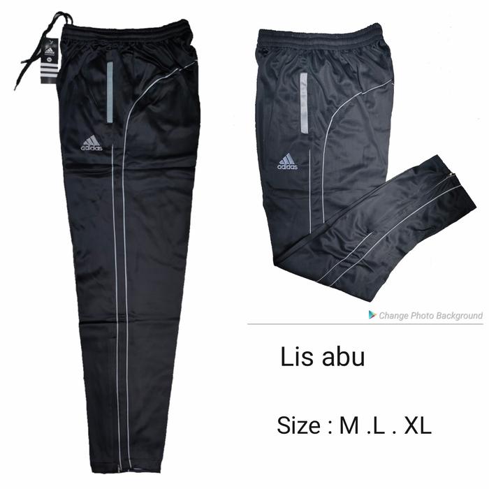 Gambar Celana training panjang olahraga pria wanita terlaris - lis hitam, M dari LN. sport undefined 5 Tokopedia