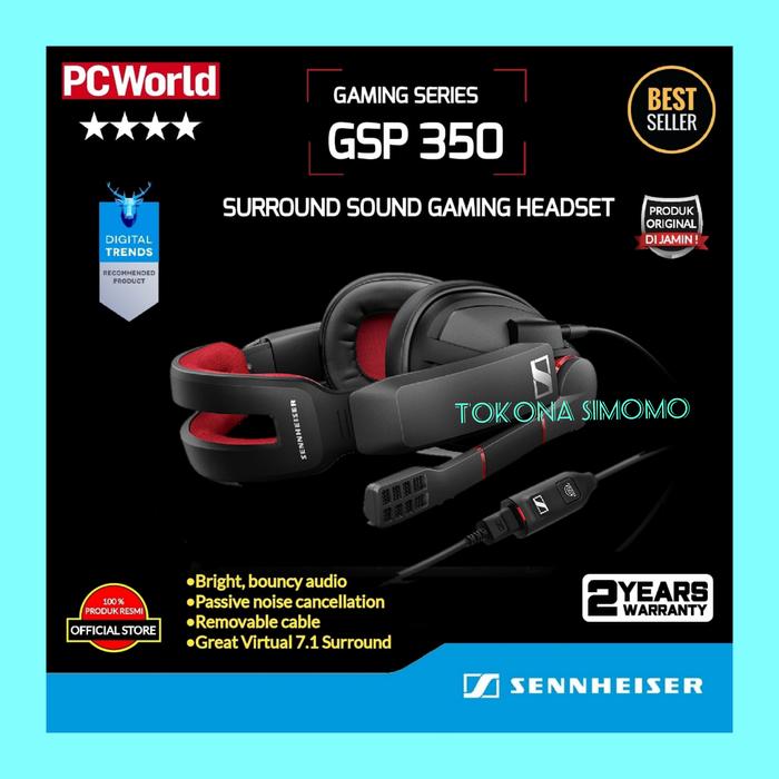 Gsp 350 Headset Gsp Headset Gsp350 Sennheiser Gsp 350 Gaming