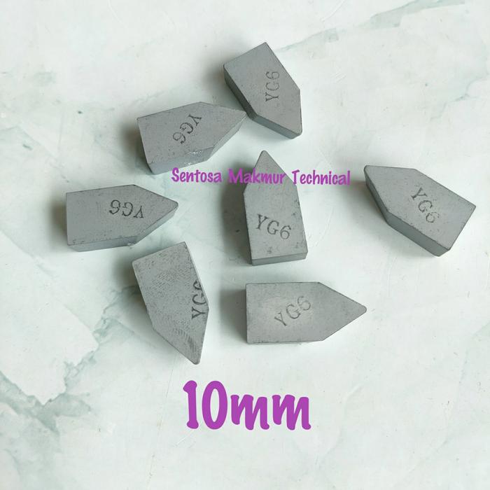 Gambar C122 YG6 10MM Mata Intan Widia Widya Pahat Bubut Betel 10 MM dari Sentosa Makmur Technical undefined Tokopedia