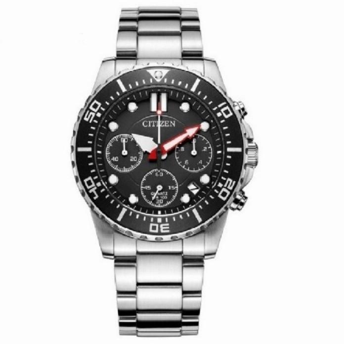 Gambar Citizen Pria AI5000-84E Quartz Chronograph Black Dial dari SunArloji undefined Tokopedia