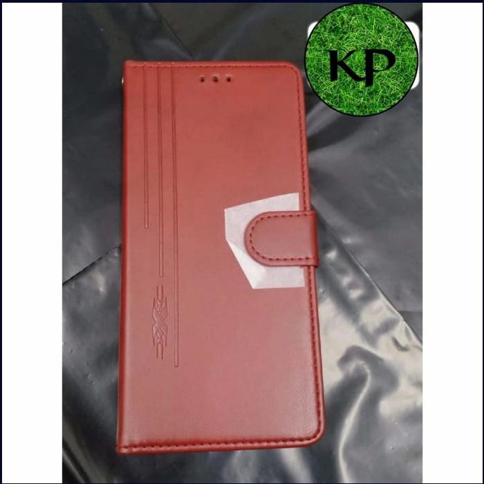Gambar case samsung J7 prime A2 core A720 A750 A10 A20 A30 flip case wallet - Maroon, Samsung A30 dari Tripel x Part undefined Tokopedia