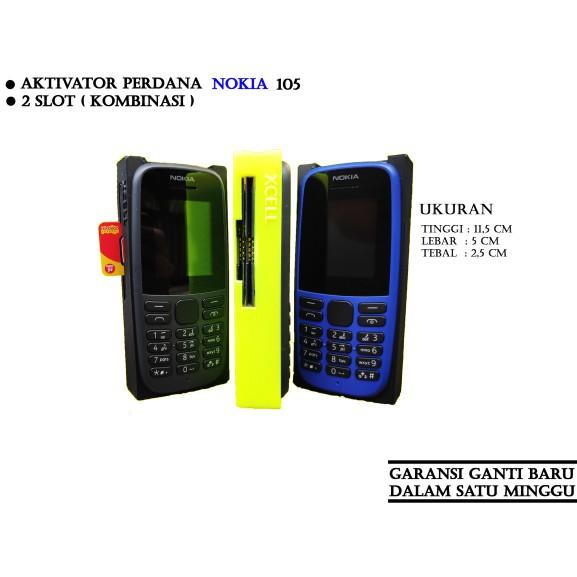 Gambar HP AKTIVATOR 2 SIM ON NOKIA 105 - 2 SIM KOMBINASI dari Saylaaid undefined Tokopedia