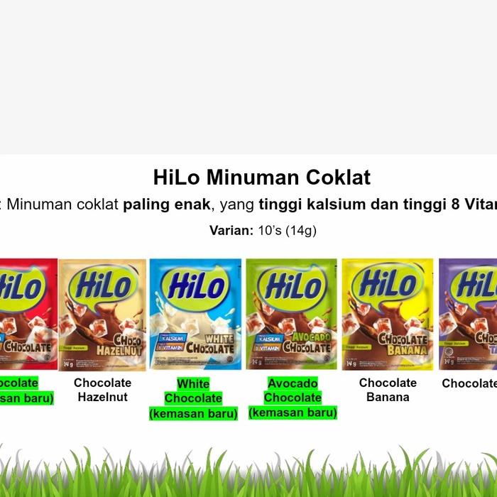 Gambar hilo coklat, avocado, banana,taro, hazelnut, white coklat - hilo avocado dari pipihstore_NEW undefined Tokopedia