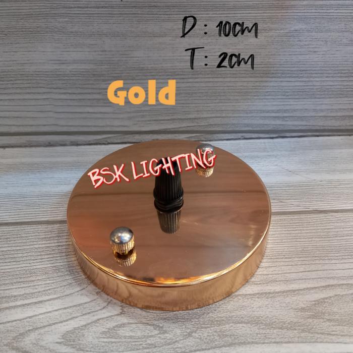 Gambar Kop Plapon - Gold dari Bsk Lighting undefined Tokopedia