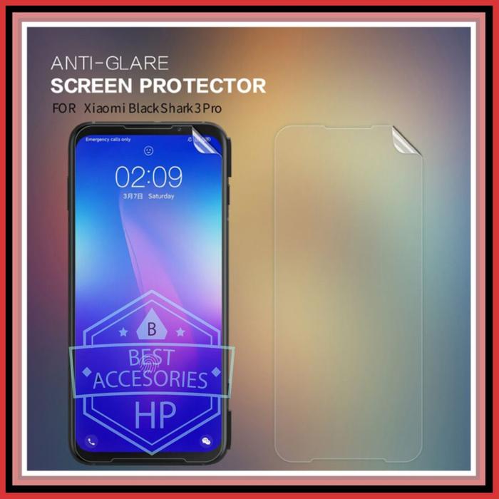 Gambar XIAOMI BLACK SHARK 3 PRO NILLKIN ANTI GORES MATTE SCRATCH ORIGINAL - MATTE CLEAR dari Best Accesories Hp undefined Tokopedia