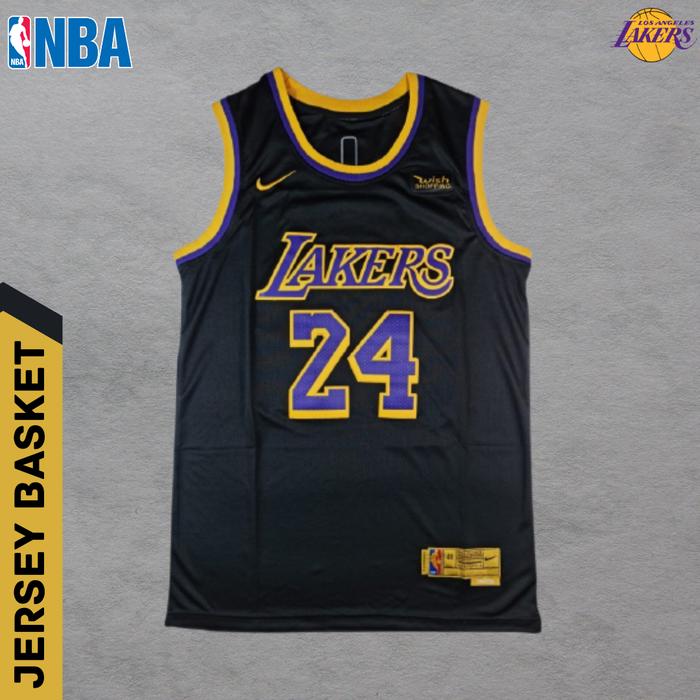 Baju Basket Swingman Kobe Bryant Jersey Nba Lebron Earned Edition