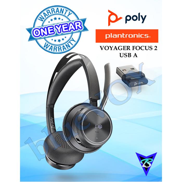 Jual Poly Plantronics Voyager Focus 2 