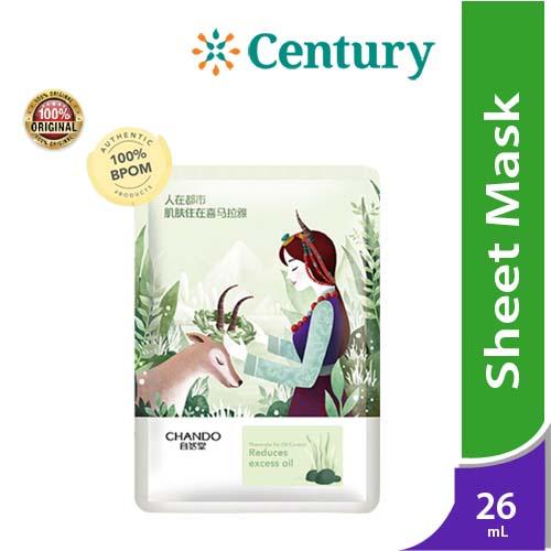 Gambar Chando Himalaya Thamnolia Oil Control Sheet Mask / Masker Kecantikan dari Apotik Century undefined Tokopedia