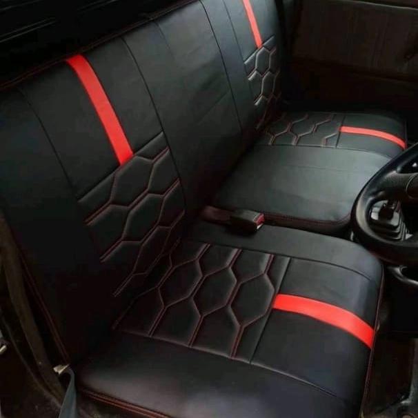 Gambar bungkus jok mobil,futura,t120ss,sarung jok mobil - hitam lismerah dari SIPAYOU undefined Tokopedia