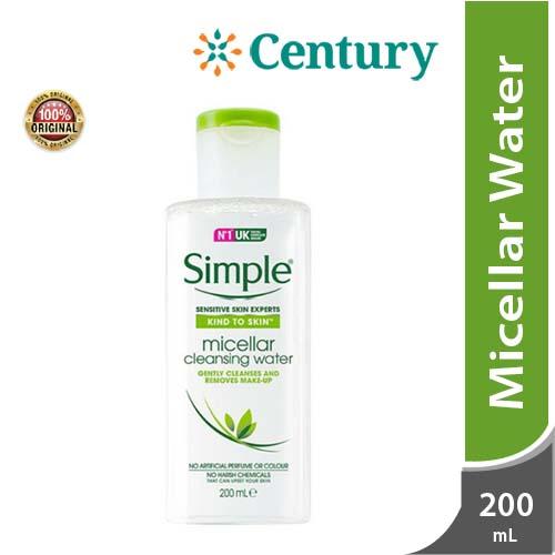 Gambar SIMPLE Water Boost Micellar Cleansing Water 200ml / Micellar Water dari Apotik Century undefined Tokopedia