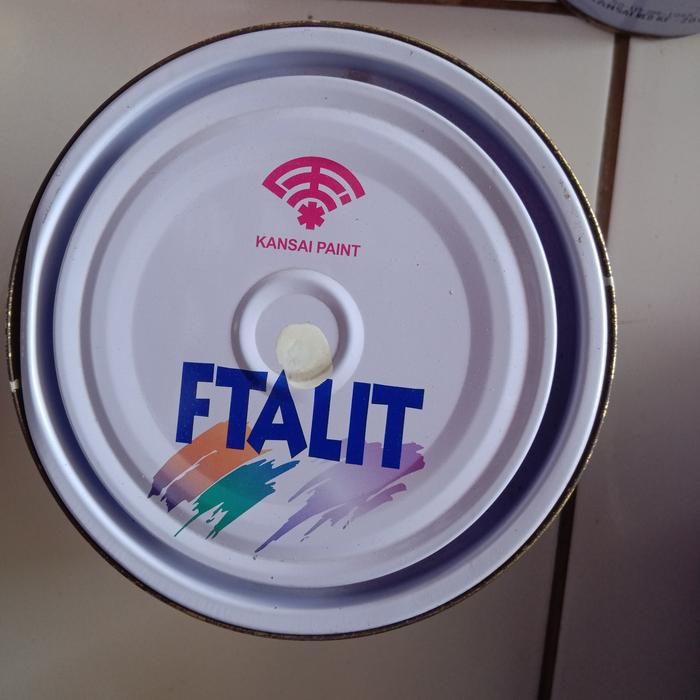 Gambar Ftalit 1kg/Ftalit Cat Minyak/Besi/Kayu/Ftalit 178 Royal Blue/Ftalit221 - 203 Irish white, 1 kg dari baja baru tigaraksa undefined Tokopedia