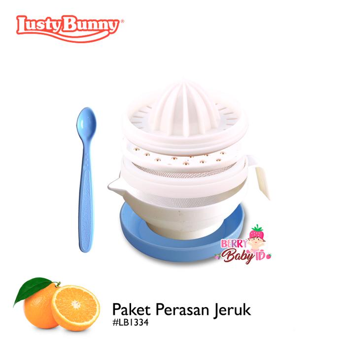Gambar Lusty Bunny Set Paket Perasan Jeruk LB1334 Perlengkapan Makan Bayi - Biru dari Berry Baby undefined Tokopedia