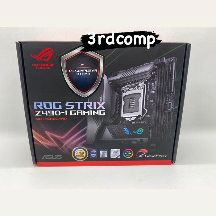Motherboard Asus Rog Strix Z490-i Gaming Lga 1200
