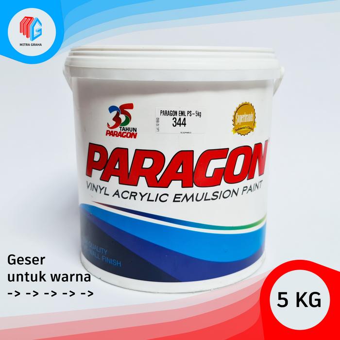 Gambar cat tembok emulsion paragon 5 kg beraneka ragam warna dari UD. Mitra Graha undefined Tokopedia