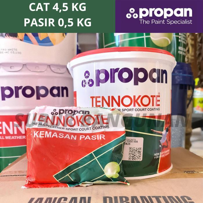 Gambar PROPAN TENNOKOTE Cat Lapangan (5 KG) - Yellow dari Subur Bangunan ID undefined Tokopedia