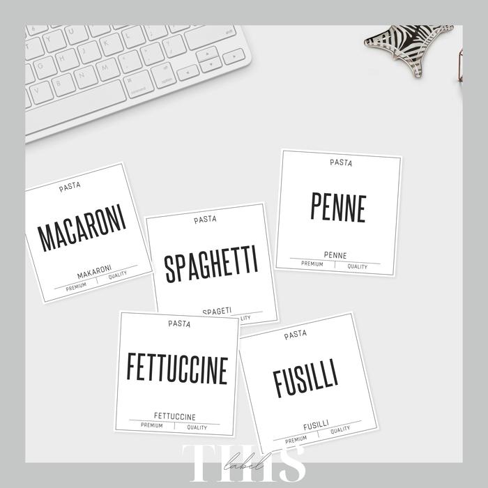 Gambar LABEL PANTRY WATERPROOF (FLOUR, BEVERAGE, SEASONING, PASTA, GRAIN) - 10 X 10, SEASONING dari THIS LABEL undefined Tokopedia