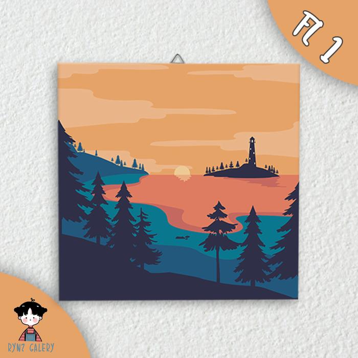 Gambar WALL DECOR DEKORASI DINDING AESTHETIC HOME DECOR PERLENGKAPAN RUMAH - - FL 1 dari Rynz Gallery undefined Tokopedia