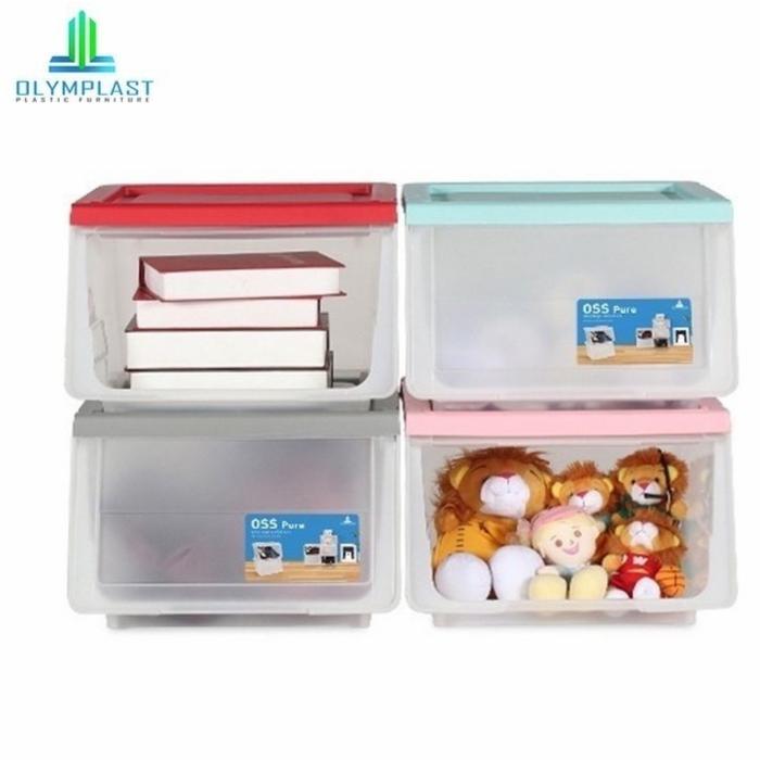 Gambar Olymplast OSS Pure Colour Storage Solution Container Box Kotak Plastik dari MagicSun undefined Tokopedia