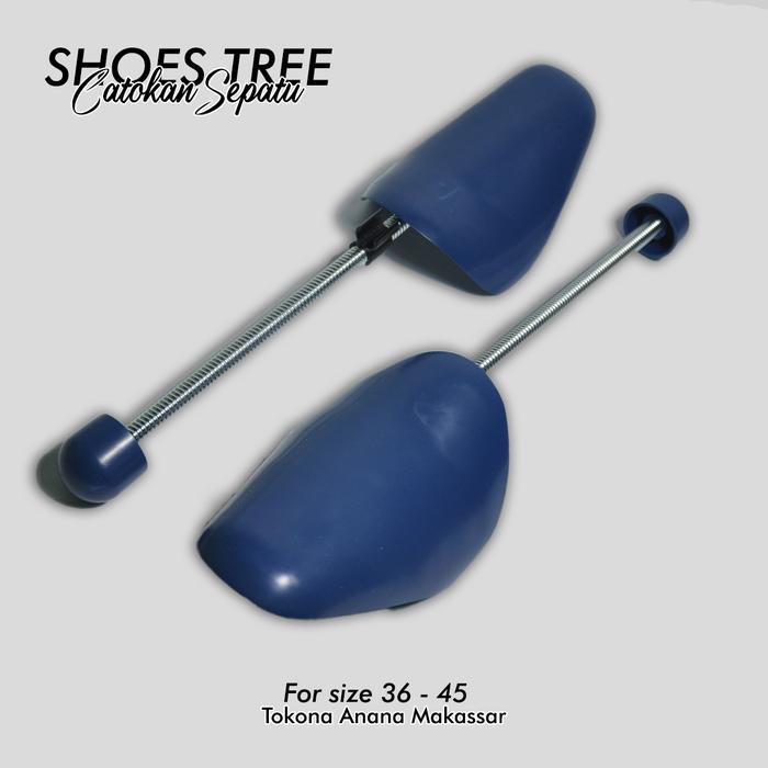 Gambar Shoe Tree by Tokona Anana' | Shoes Saddle / Shapper / Catok Sepatu - Biru dari VENTELA MAKASSAR - AKUWEAR.ID undefined Tokopedia
