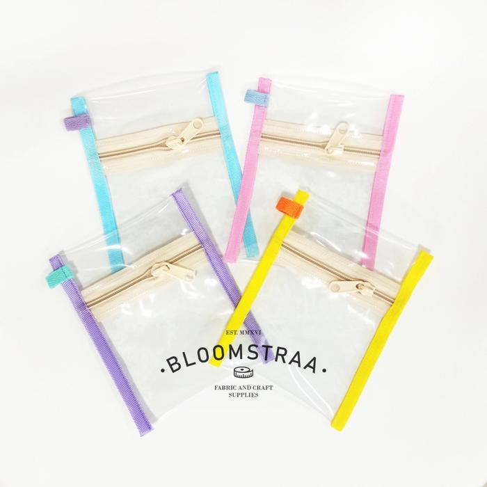 Gambar [IRIS] Dompet Koin Mika 12x16 cm PVC Transparent Small Pouch Coin - Kuning dari Bloomstraa undefined Tokopedia
