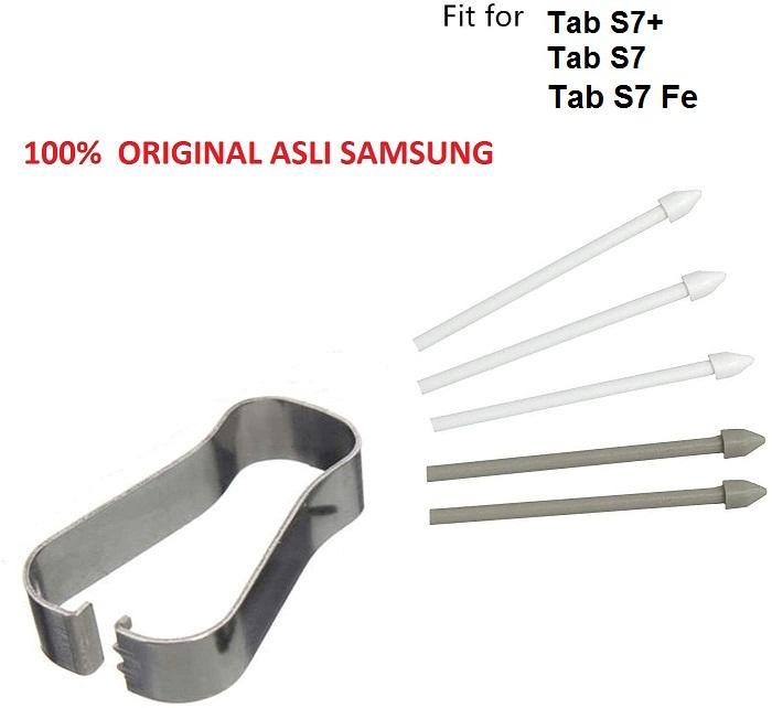 Refill Tip Nib Ujung Mata Stylus SPen Galaxy Tab S7 Plus 5G S7+ ORI grey