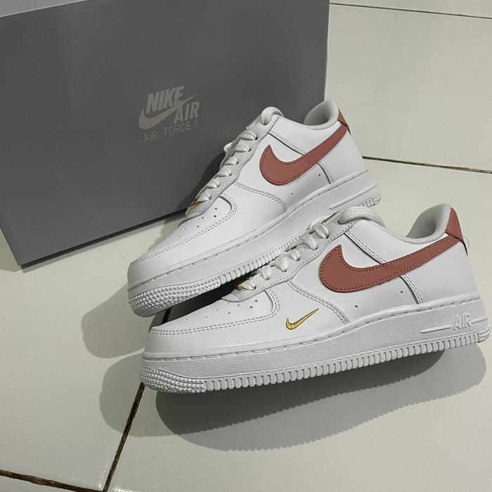 air force 1 07 trainers white rust pink white rust pink