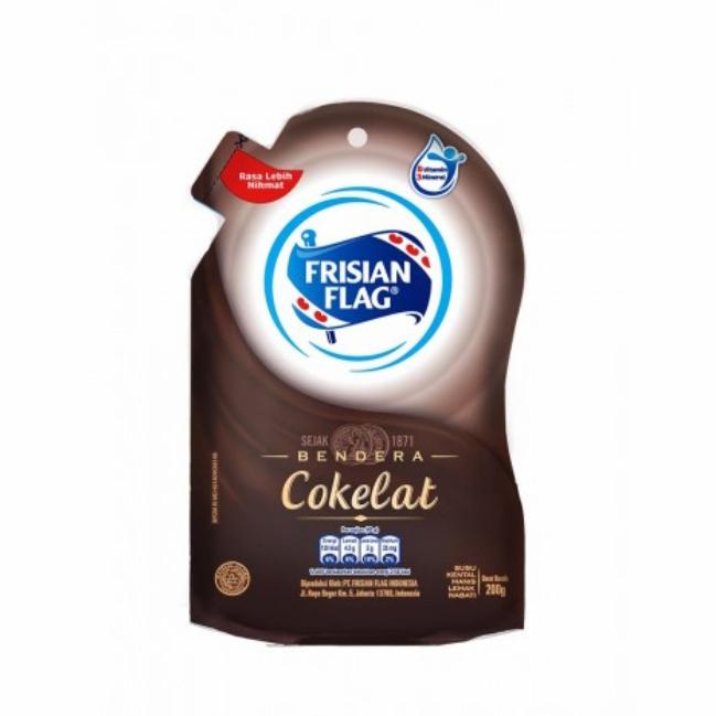 Gambar Frisian Flag Bendera Cokelat 200Gram dari argaaa123 undefined Tokopedia