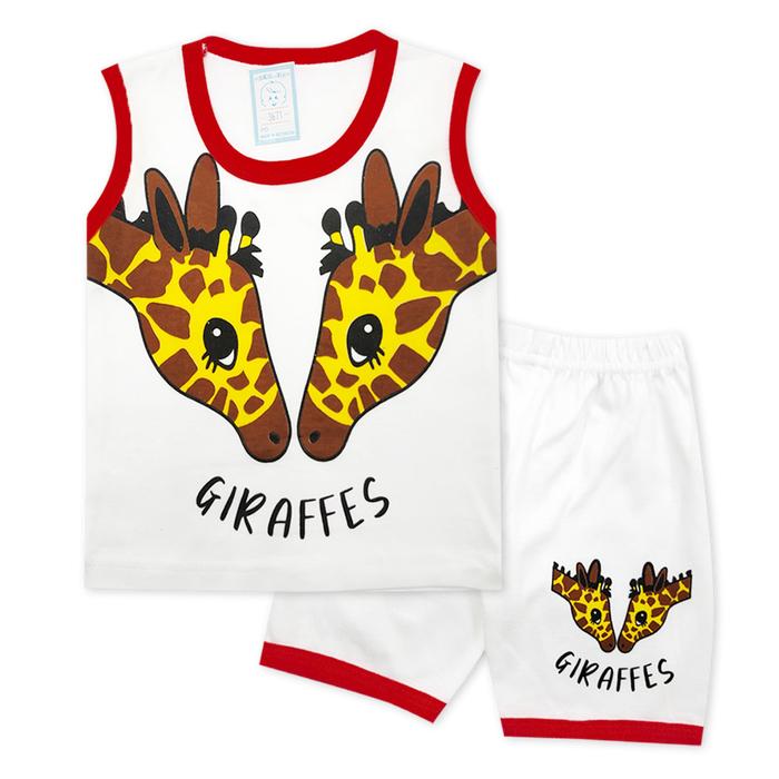 Gambar Wakakids Setelan Bayi Anak Laki Laki Singlet Usia 0 - 6 Bulan 3671 - Merah dari Wakakids undefined Tokopedia