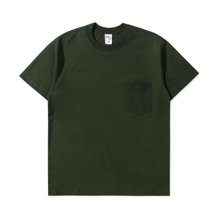Jual Real Heavy SS Pocket T Shirt 16s 
