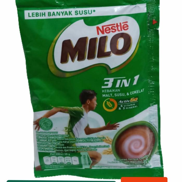 Gambar Susu MILO SASET 22g-35g - 22g dari Gloirestore_NEW undefined Tokopedia