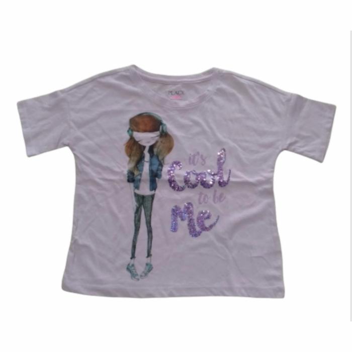 Gambar Kaos Place Anak Perempuan 5-14thn - Ungu, L(10-12thn) dari Pangkalan Baju undefined Tokopedia