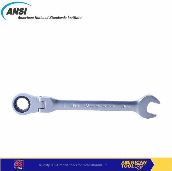 Gambar Kunci Ring Pas Ratchet flexible 14mm American Tool 8958952 dari American Tool & Secure Store undefined Tokopedia