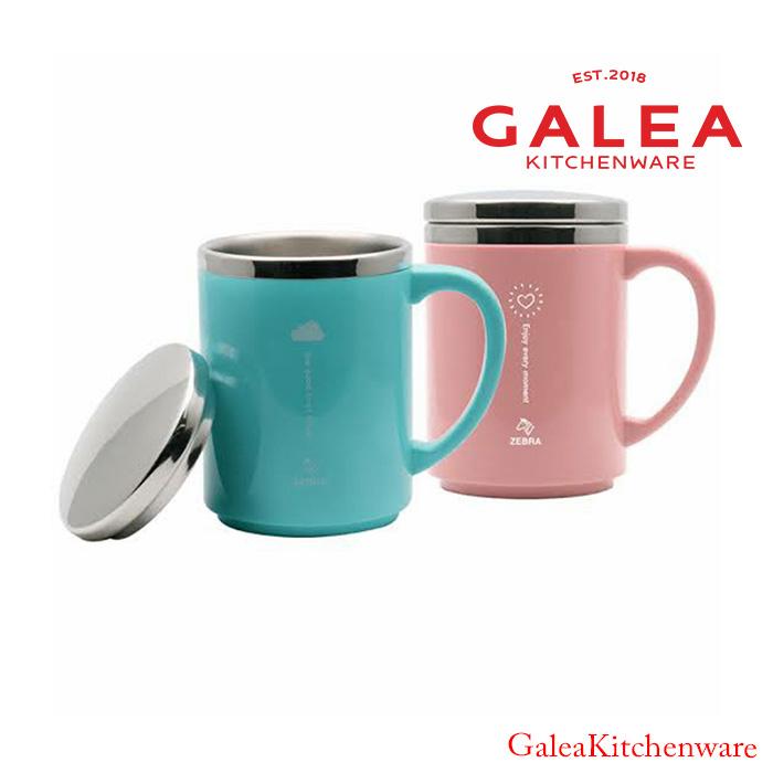 Gambar Gelas Cangkir Stainless / Mug Zebra / Mug Stenlis Double Wall Mug Prima IV Zebra 112051 - Merah Muda dari Galea Kitchenware OFFICIAL undefined Tokopedia