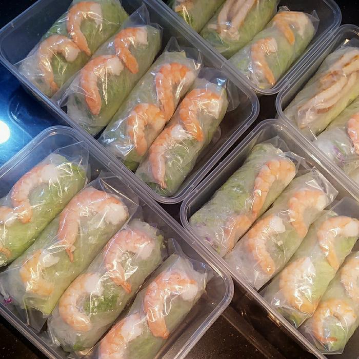 Gambar springroll vietnam / salad roll - udang dari Dapoer Sehat Boenda undefined Tokopedia