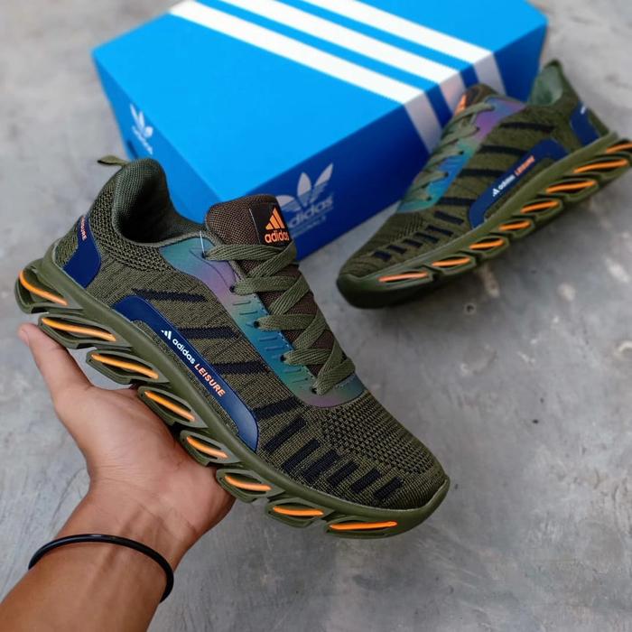 Gambar sepatu adidas leisure original premium - Hijau, 43 dari amelia iyeng sport undefined Tokopedia