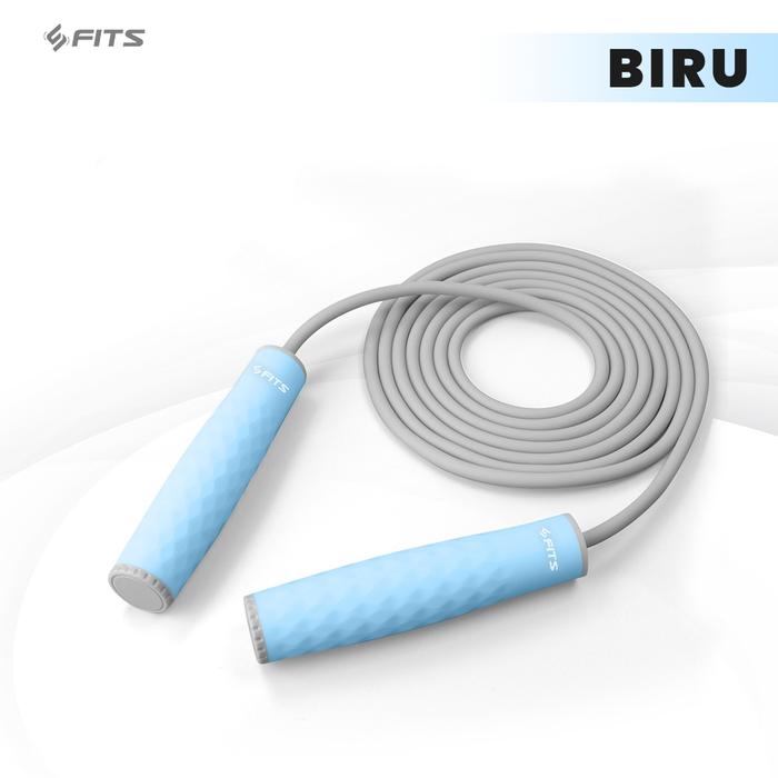 Gambar Premium Jumping Skipping Rope | Tali Skipping Premium | FITS FACT - Biru dari Fits Fact undefined Tokopedia