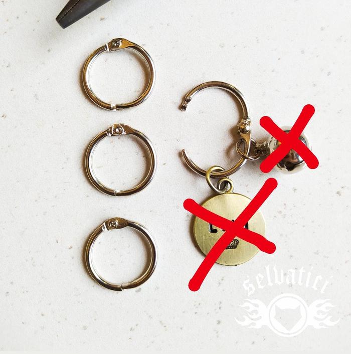 Gambar Custom Dog Tag Name Tag untuk Anjing kucing CUSTOM NAMA STAINLESS - EXTRA RING, Love dari selvatici23 undefined Tokopedia