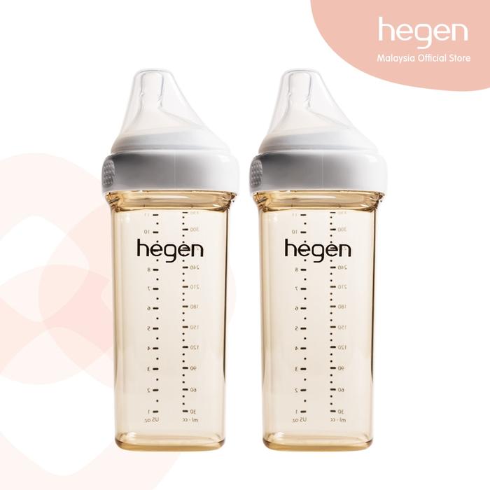 Gambar hegen PCTO feeding bottle 150ml / 240ml / 330ml - 1pack & 2pack - 330ml - 2PACK dari Rainiecornerr undefined Tokopedia