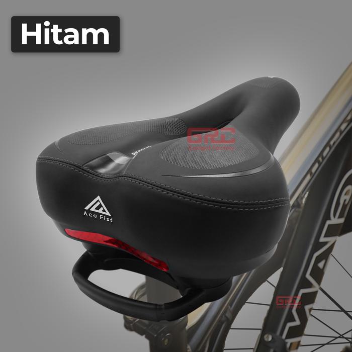 Gambar Sadel Sepeda Super Empuk Kursi Jok MTB Gunung Lipat Saddle Handle Bike - Hitam dari XELTONID undefined Tokopedia