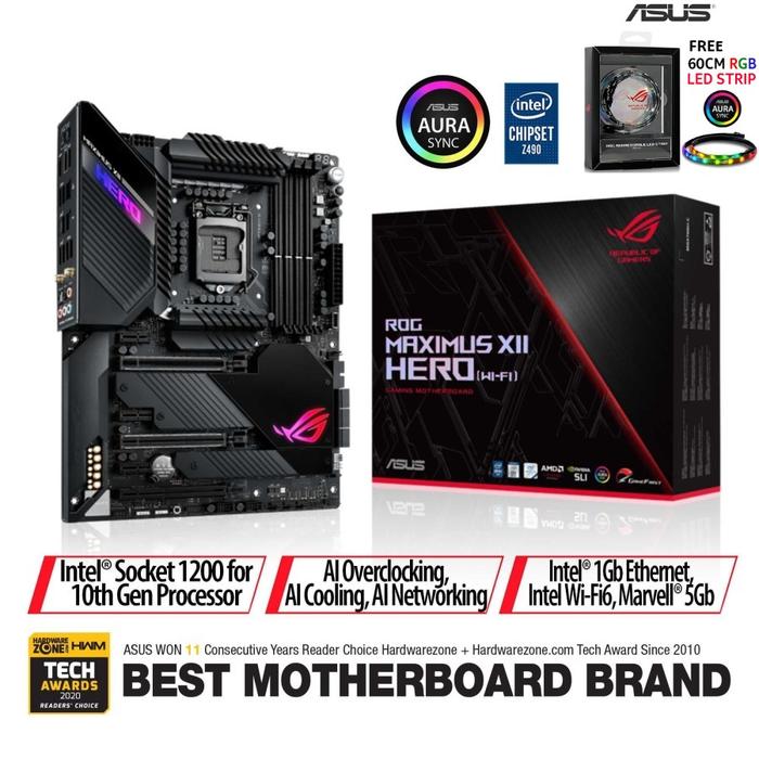 Motherboard Asus Rog Maximus Hero Z490 ASUS ROG Maximus Z890 Hero