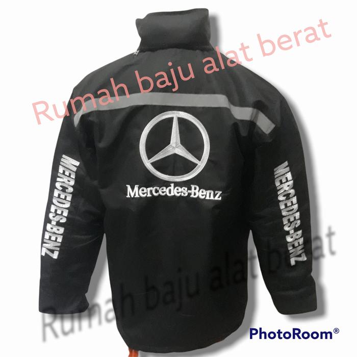 Gambar jaket mercedes benz hoodie / jaket mercy / jaket Mercedes-Benz - Hitam, XXL dari Baju alat berat undefined Tokopedia