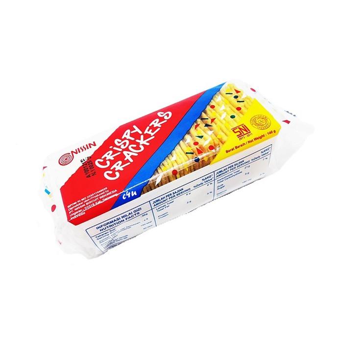 Gambar Biskuits NISSIN Crispy Crackers 140 Gr Gram Keju Cheese Original / Pedas Spicy Biskuit Kreker Asin Gurih Renyah Cemilan Makanan Ringan Snack Pusat Oleh Oleh Pekalongan Murah Berkualitas Premium - Original dari Legenda Snack undefined Tokopedia