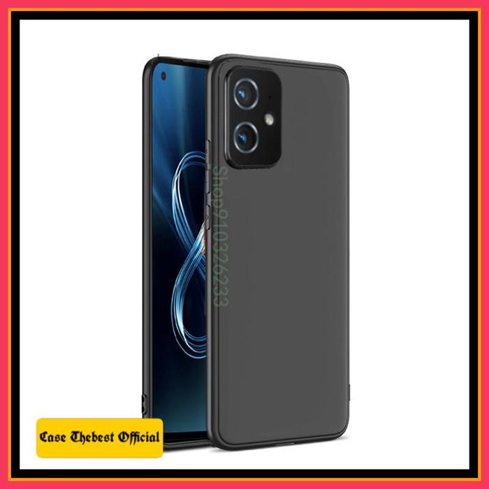 Gambar ASUS ZENFONE 8 ZS590KS MACARON LIST SILICONE SOFT CASE ORIGINAL CAFELE - Hitam dari Case Thebest undefined Tokopedia
