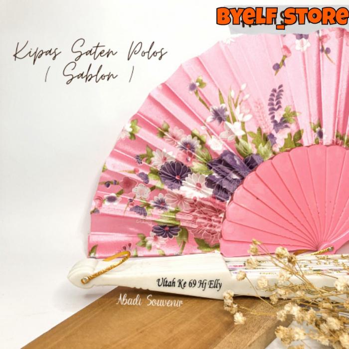 Gambar Souvenir Pernikahan Kipas Satin / Saten Warna Warni Free KUT - tanpa sablon, Tanpa Kemasan dari Byelf Store undefined 5 Tokopedia