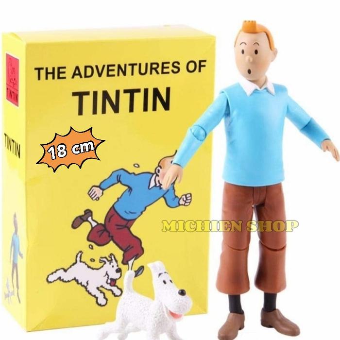 Gambar THE ADVENTURE OF TINTIN SERIES ACTION FIGURE - KOTAK KUNING dari MICHIEN-SHOP undefined Tokopedia